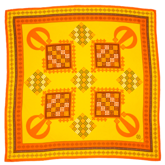 Square Yellow scarf